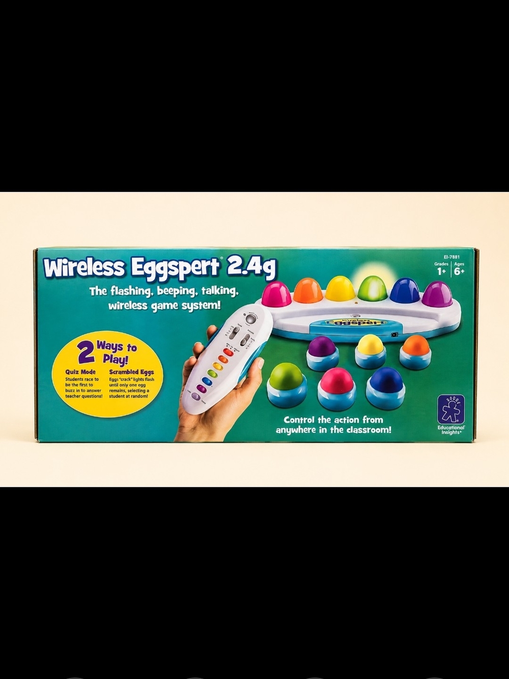 Eggspert 2.4g Interactive Learning Eggs - Multicolor Educational Game